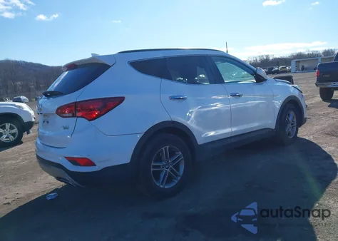 2017 Hyundai Santa Fe Sport 2.4L from USA, damaged, VIN 5NMZUDLB4HH041534
